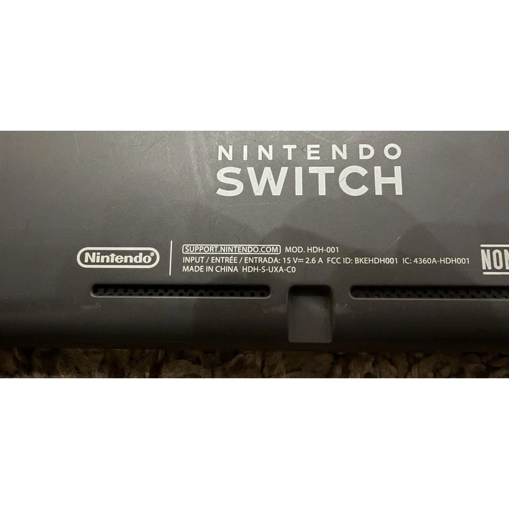 Nintendo Switch Lite Gray 32GB 720p 2019 HDH-001 With Mario Odyssey Game